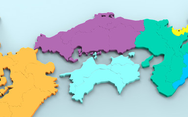 四国中国地方