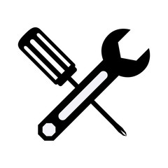 technical workshop stock icon, vector illustration image