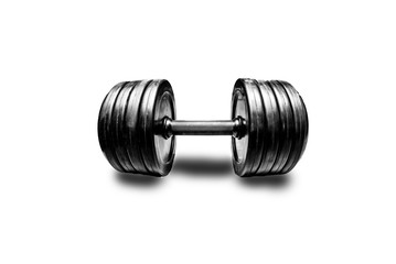  dumbbell on a white background