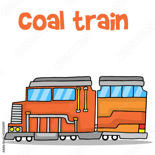"Transport of coal train vector art" obrazów stockowych i plików ...