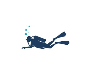 Scuba diving logo - 135516594
