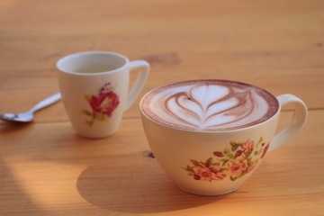 hot coffee