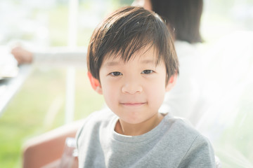 Portrait of Cute Asian child