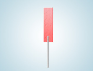 letter lollipop banner background