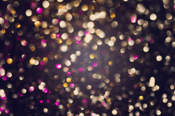 Beautiful abstract bokeh lights for background