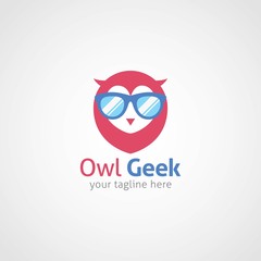 Owl Logo Design Vector.