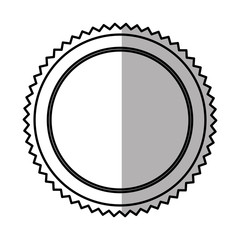 emblem round banner shadow vector illustration eps 10