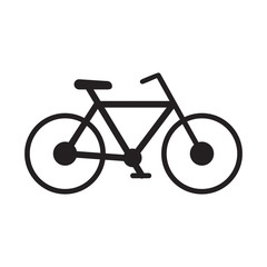 bicycle transport sport recreational pictogram vector illustration eps 10