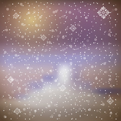 Winter blur background icon vector illustration graphic design