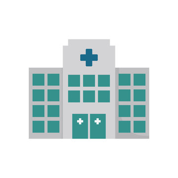 building hospital medicine healthcare vector illustration eps 10