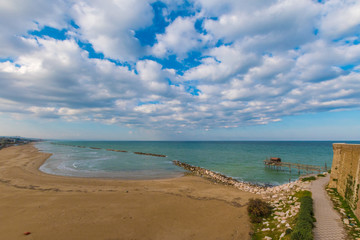 Termoli (Italy) - A touristic city on Adriatic sea in the province of Campobasso, Molise region, southern Italy
