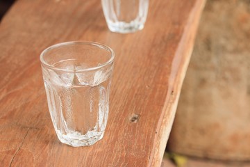 drinking water