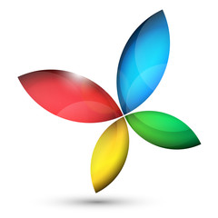motyl logo wektor © Rzoog
