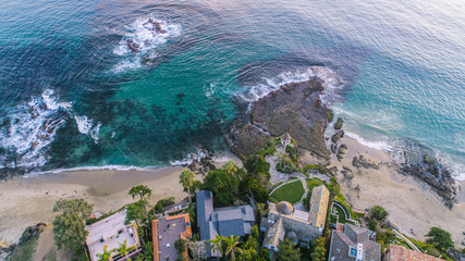 Beautiful Laguna Beach, Orange County during Sunset © rouda100