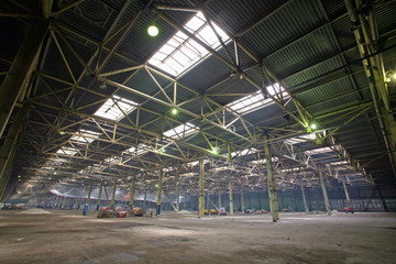 Yelabuga, Russia: Repair shops abandoned fac