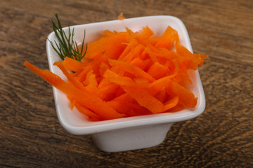Shredded carrot