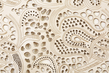 lace leather texture