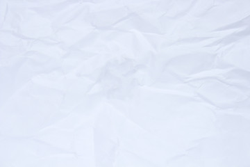 Crumpled paper.