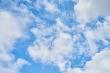Blue Sky with Clouds