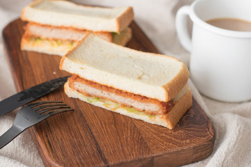 Fototapeta na wymiar vegan sandwich