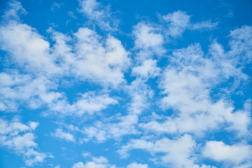 Blue Sky with Clouds