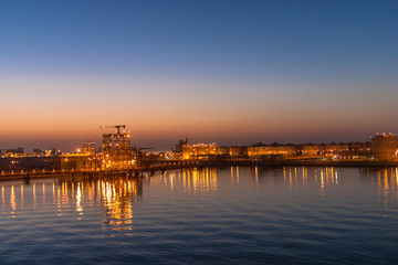Fototapeta na wymiar Al Jubail Industrial Port 1