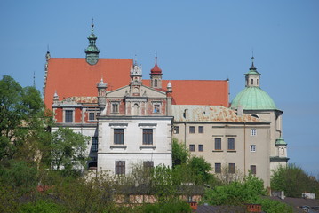 Obraz premium Lublin, Kosciol Dominikanow.