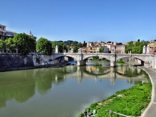 Fototapeta premium Roma, Ponte Sant'Angelo