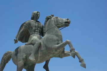 Grecja, Thessaloniki, Pomnik Aleksandra Macedonskiego.