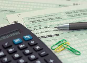 Einkommensteuererklärung, Finanzausgleich