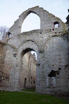 Church Ruin in Visby, Sweden