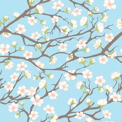 Spring seamless pattern.