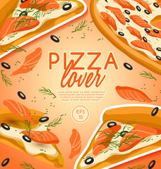 Pizza Elements : Vector Illustration