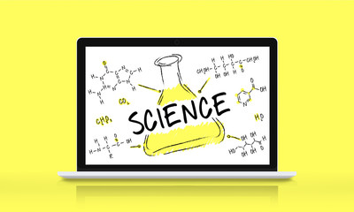 Science Experiment Laboratory Formula Chemical Concept