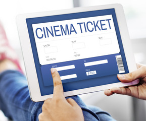 Movie Ticket Online Reservation Interface Concept