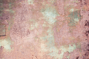 Grunge metal texture background. Old painted rusty surface.