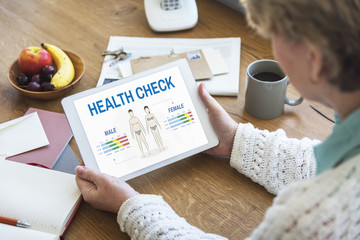 Health Check Annual Checkup Body Biology Concept