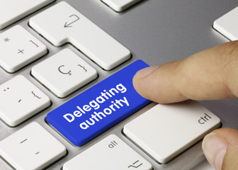Delegating authority