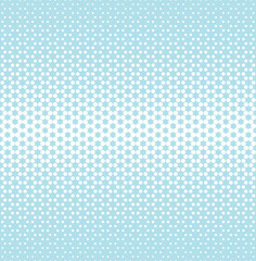 Abstract geometric blue deco art print halftone dots pattern