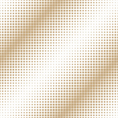 halftone gold square geometric gradient pattern