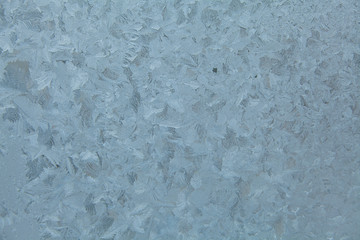 beautiful frosted window to  background