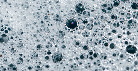 lather as background