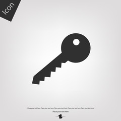Key vector icon