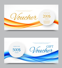 Gift company voucher template