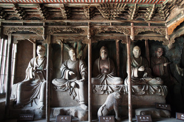 Shuanglin Temple, Pingyao China