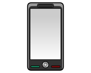Smart phone illustration