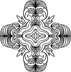 Decorative design element.  Vector illustration.