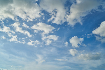 Blue Sky with Clouds