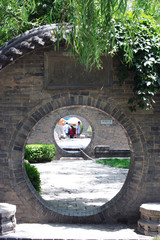 Chinese Gate / Door in Pingyao Ancient Town
