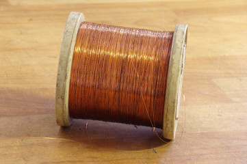 spool of copper wire
